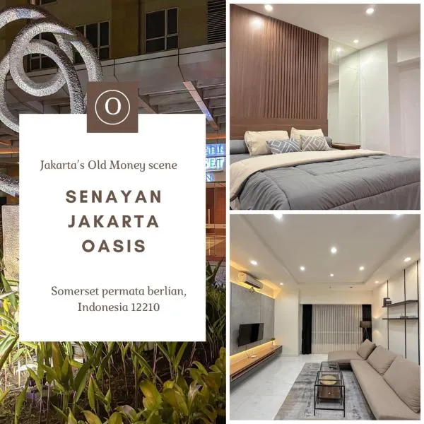 Senayan Jakarta Oasis - Gym, Pool, Netflix，位于雅加达的酒店