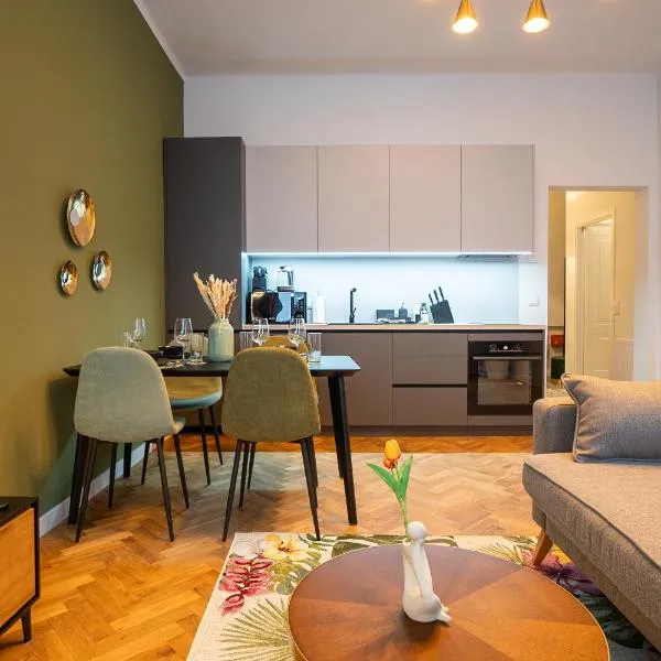 Brand new 2-room central apartment，位于维也纳的酒店