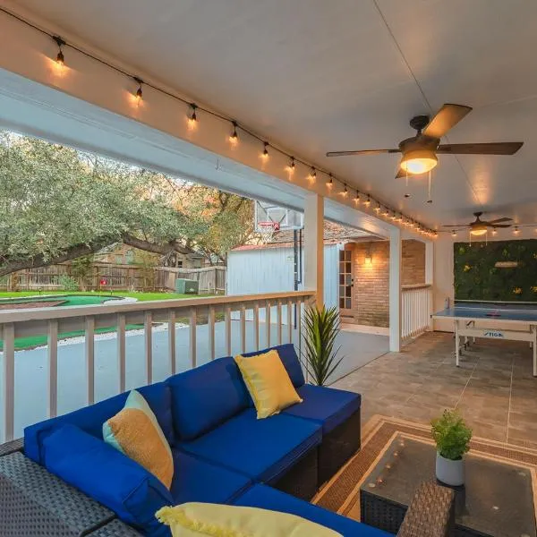 Beautiful Texas Ranch House, Game Room & Minigolf, hotel in San Antonio