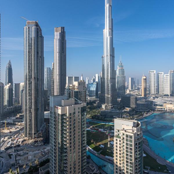 Bellavista Apartments Holiday Homes LLC - High Floor - 1BR - 29 Boulevard - Full Burj Khalifa & Fountain View, Dubai