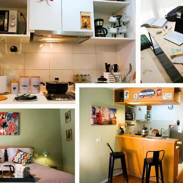Apt Barrio Histórico 3 min Metro, Wifi, Netflik, Comodidad, hotel in Santiago