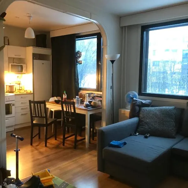 Room near Tripla Pasila、ヘルシンキのホテル