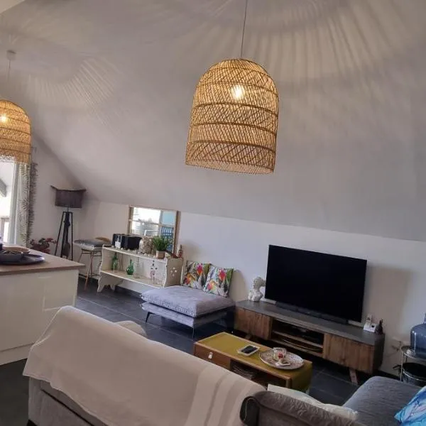 Spacieux T3 sur St Leu, 2 chambres, 2 salles de bain, 2 terrasses proche lagon, hotel v destinaci Saint-Leu
