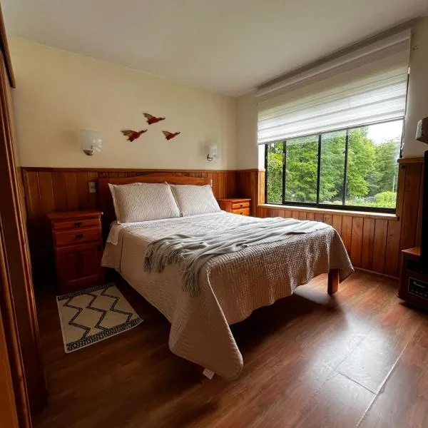 Departamento con vista al volcán en Pucón, hotel v destinaci Pucón