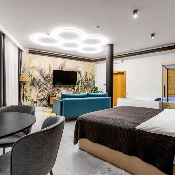 Warowna 2 Premium Spa Jacuzzi & Sauna, hotel v destinaci Pszczyna