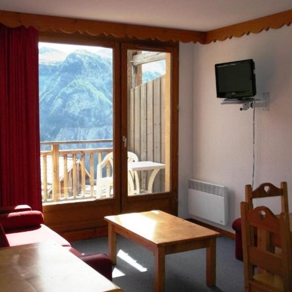 Appartement 3 pièces à Orcières, balcon vue montagne, 6 couchages, proche des pistes et commerces - FR-1-262-118