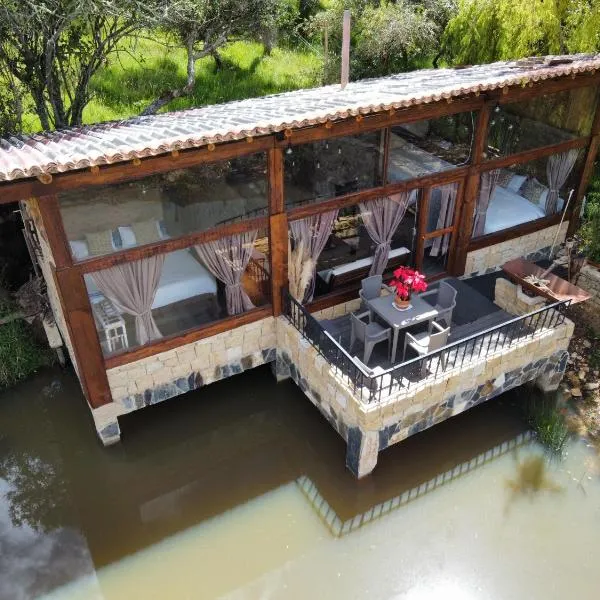 Cabaña Isla Dorada, hôtel à Guatavita