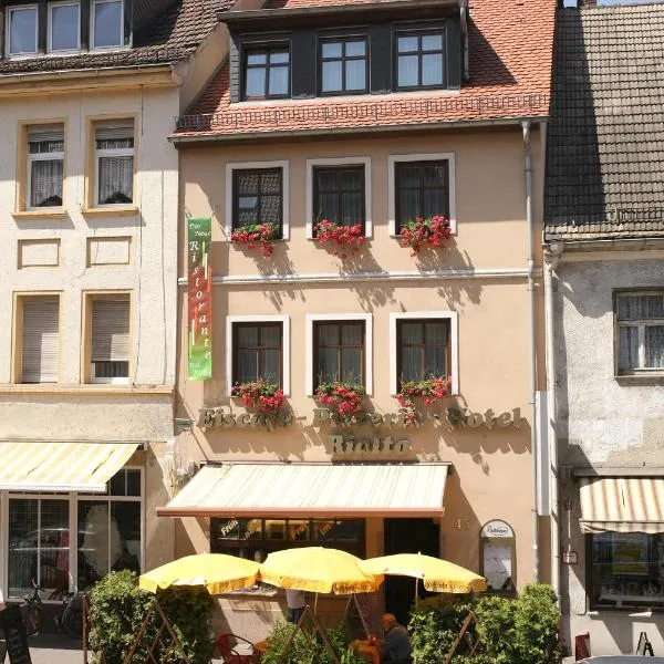 Eiscafe-Pizzeria-Hotel Rialto, hotel in Eilenburg