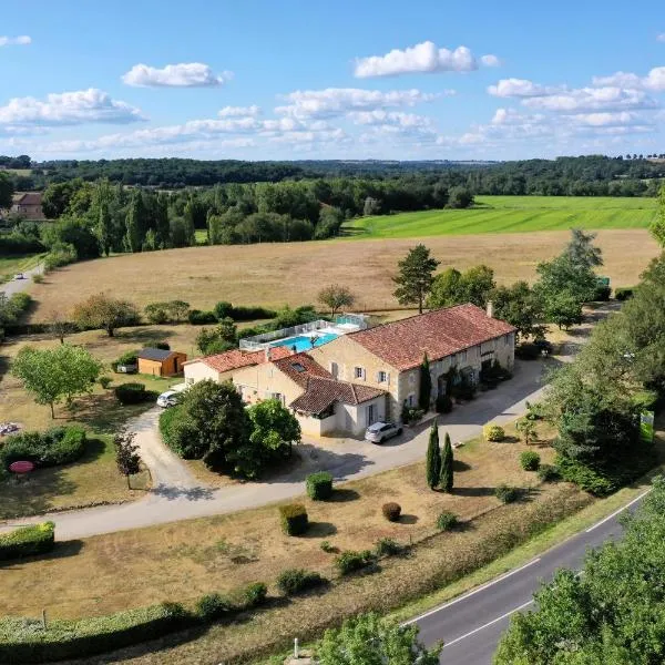 Logis Hôtel La Ferme de Flaran, Hotel in Maignaut