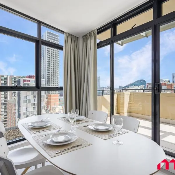 MetaWise Sydney CBD Haymarket Luxe 2Bed Penthouse Aqua, hotel in Sydney