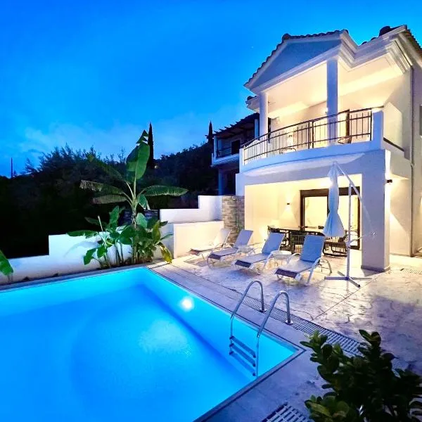 Luxury Villa Agios Dimitrios with private pool by DadoVillas, hôtel à Nydri