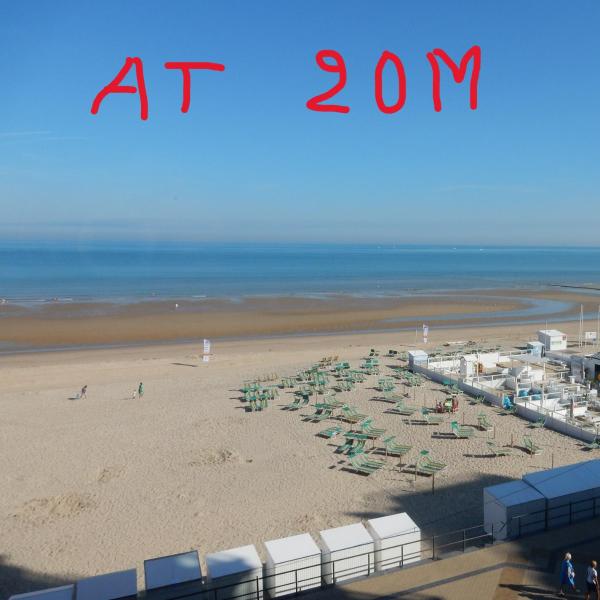 Studio center of Ostend w/parking & south terrace