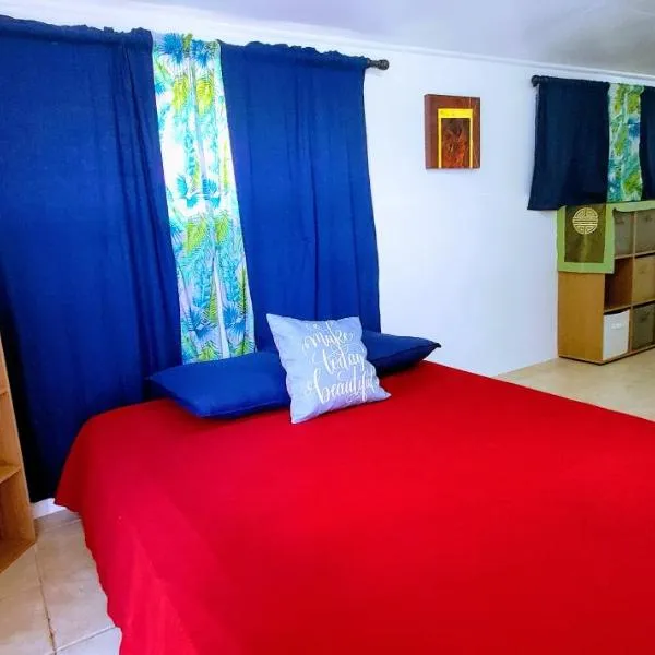 Studio Nui 1 Room Fare Tepua Lodge, hotel in Uturoa