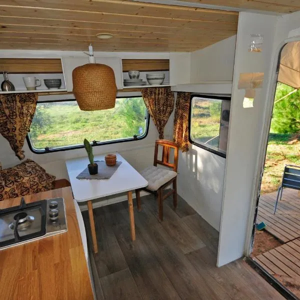 Cosy nest in animal rescue Monte dos Vagabundos、サン・テオトーニオのホテル