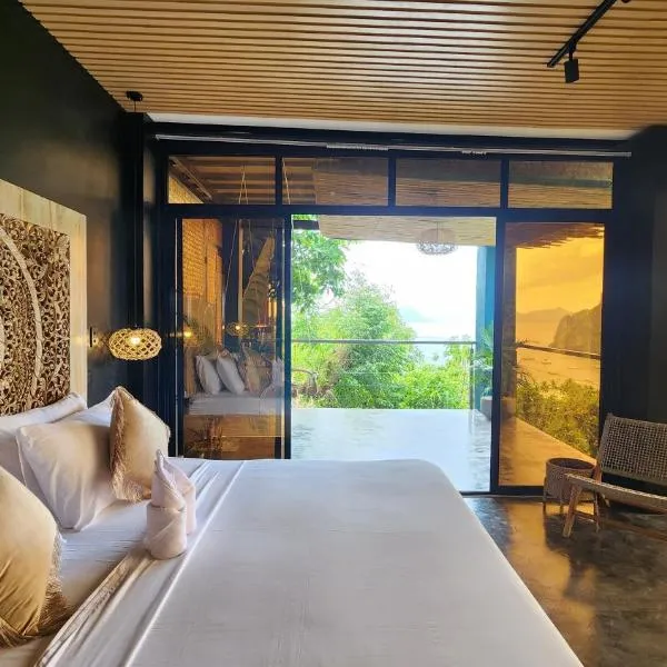 The Designer Glasshaus - Glamping at Karuna El Nido、エルニドのホテル