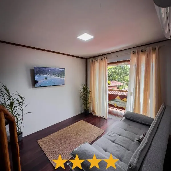 Flats do Pe na Areia, hotel in Abraão