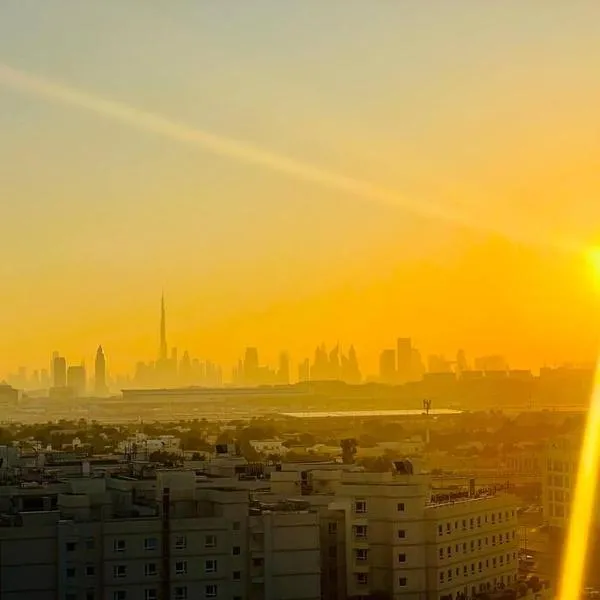 Stay at Al Ghaimah Holiday Homes 1 Bedroom Apartment Near Airport, hotel in Dubai