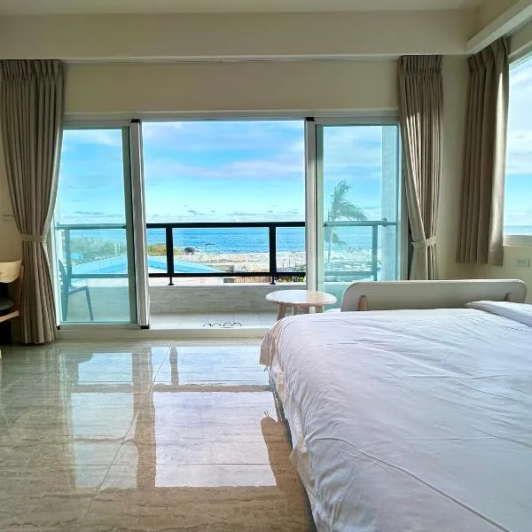 都蘭那界灣海景民宿、東河郷のホテル