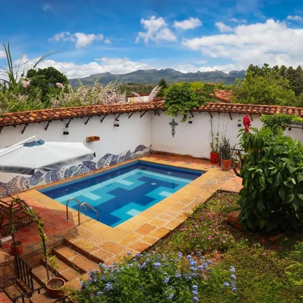 Hotel Casa El Mandarino, hotel v mestu Barichara