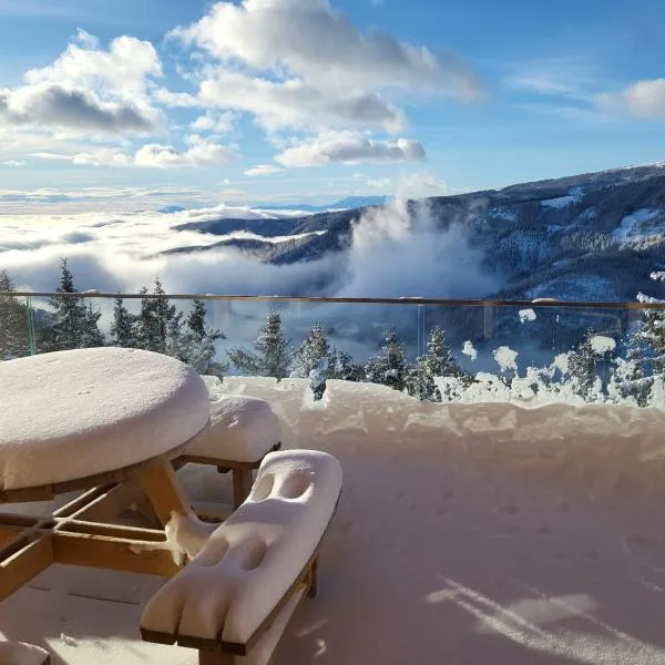 KlippitzStar mit Panoramablick, hotell sihtkohas Klippitztorl