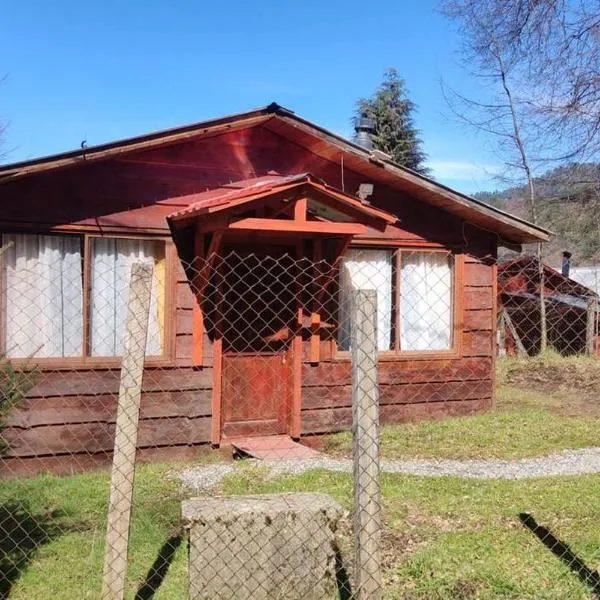 Cabaña Rustica, Lago/bosque/Puerto/Estufa Pellet, hotel en Puerto Fuy
