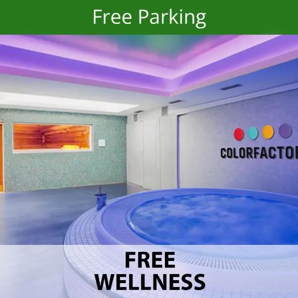 COLORFACTORY SPA Hotel - Czech Leading Hotels, hotel in Prague