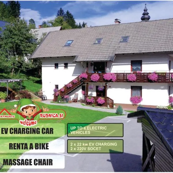 Apartments Lake Bohinj Medja, hôtel à Bohinj