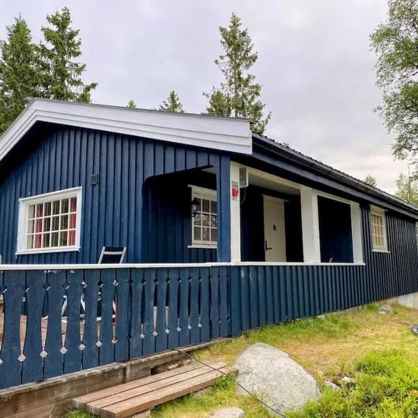 Høstkos og ro på Budor, 4 roms hytte med peis og wifi, hotel in Nordset