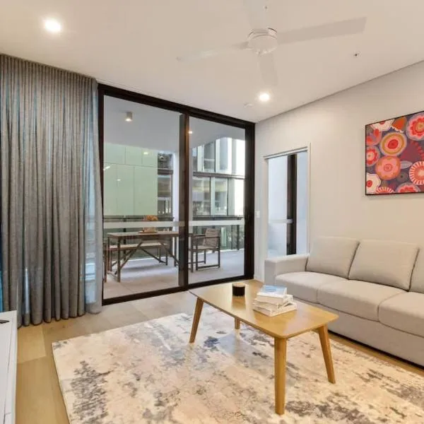 1BR Luxury apt at prime location w carpark，位于布里斯班的酒店