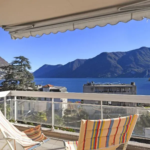 Sweet Lake View Lugano - Happy Rentals, ξενοδοχείο στο Λουγκάνο