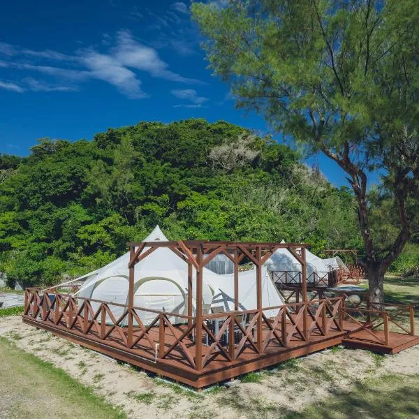 Yagaji Beach(屋我地ビーチ)、名護市のホテル