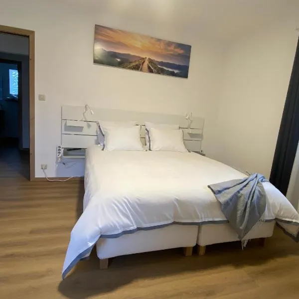 D-012 Bel appart et balcon climatisé parking privé gratuit sur demande, hotel i Charleroi