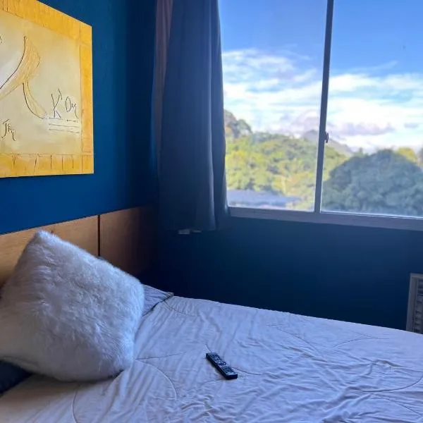 Apt Blue Vidigal com Closet Amplo, Paz e Estilo, Hotel in Rio de Janeiro