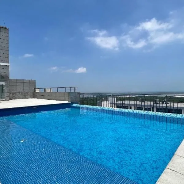 Luxury Apartamento Hilton WI-FI, TV, Piscina y Gym, hotel v destinaci Barranquilla