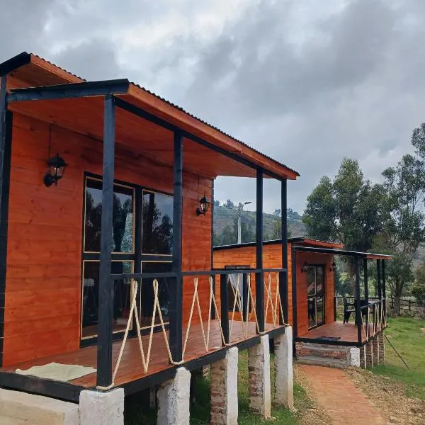 Cabañas finca las acacias, hotel in Guatavita