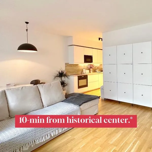 Apartment with Free Parking in Prague, hotel v Praze