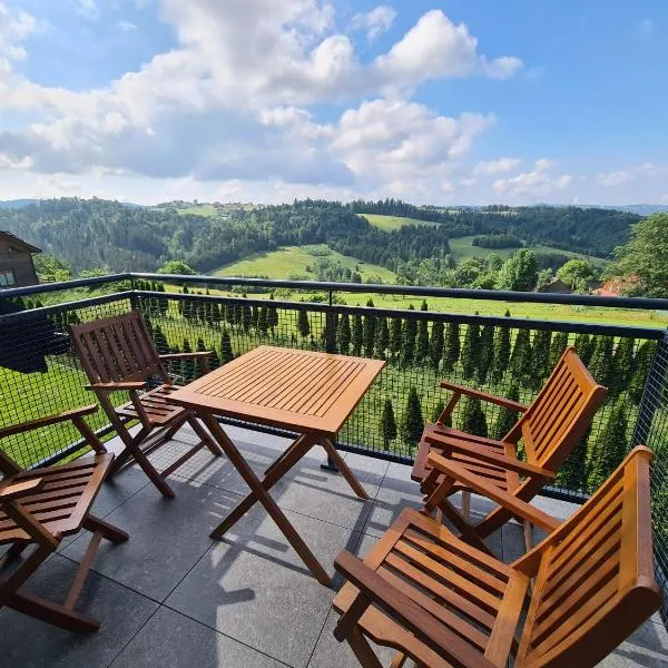 OWCZA GÓRKA Apartamenty、イステブナのホテル