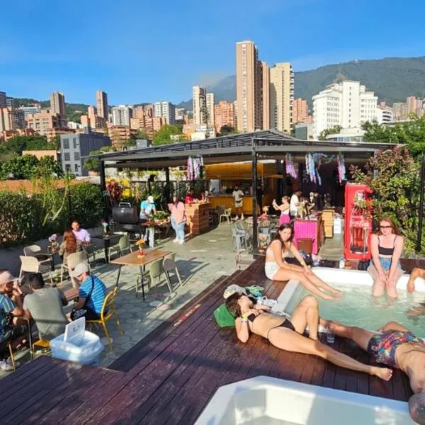 Viajero Medellín Hostel, hótel í Medellin