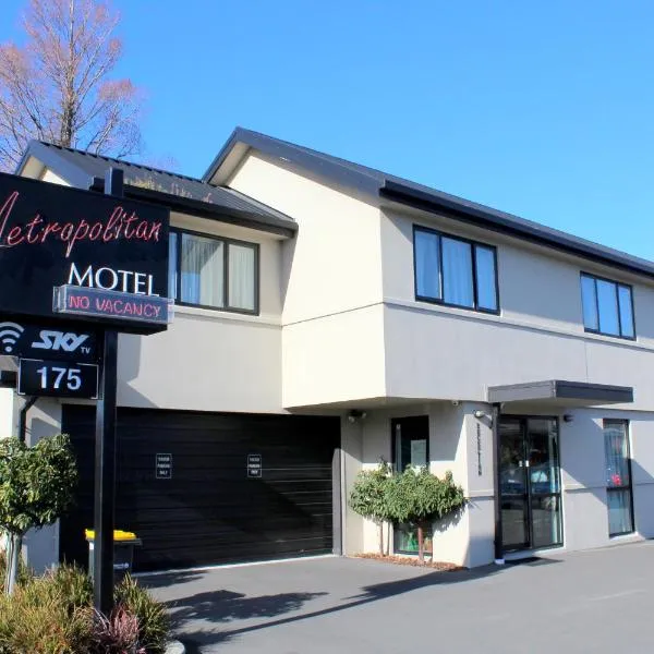 Metropolitan Motel on Riccarton, hotel in Christchurch