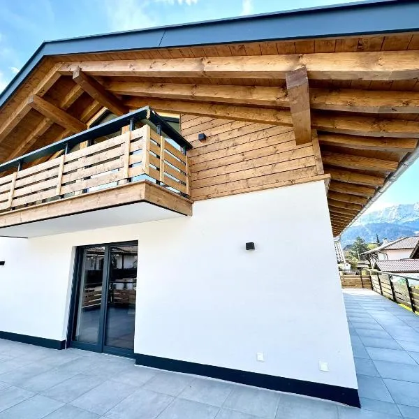 Griabig Lodge mit Sauna und Wellnessbereich，位于加尔米施-帕滕基兴的酒店