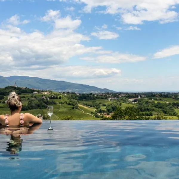 Villa del Poggio Prosecco Bike Hotel, Hotel in San Pietro di Feletto
