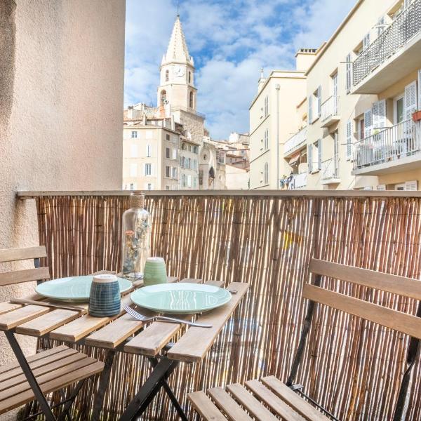 Chez Delphine - Studio tout confort avec terasse sur le Vieux Port centre ville - proche du Panier, Marsella