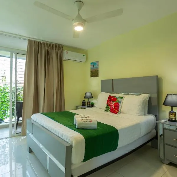 Air-conditioning , BBQ, Downtown city, just 3 minutes from the cable car and the beach, hôtel à San Felipe de Puerto Plata