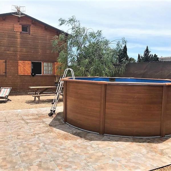 Carmeta - Casa Rural de madera con jardín, piscina privada y barbacoa - Deltavacaciones
