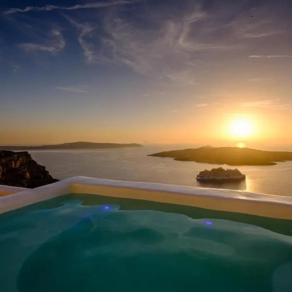 Kamares Apartments, hotelli Firassa