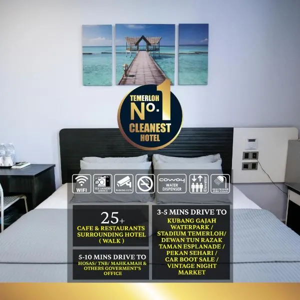 Merrinton Hotel Temerloh, hôtel à Temerloh