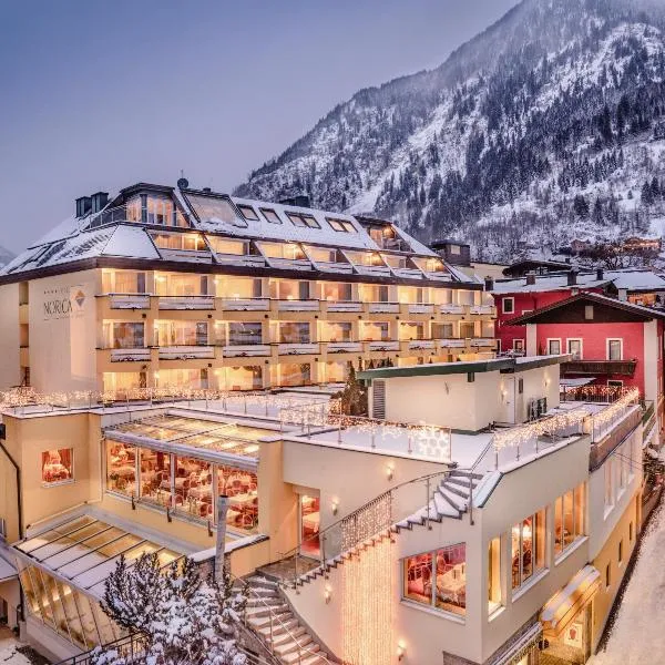 Hotel Norica - Thermenhotels Gastein mit dem Bademantel direkt in die Therme, hotel v destinaci Bad Hofgastein