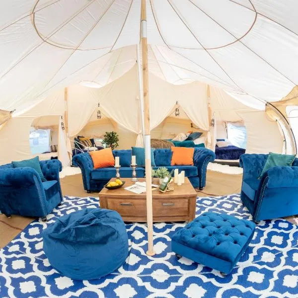 Stargazer Glamping UK The Mahal 8 People, hotell sihtkohas Ross-on-Wye