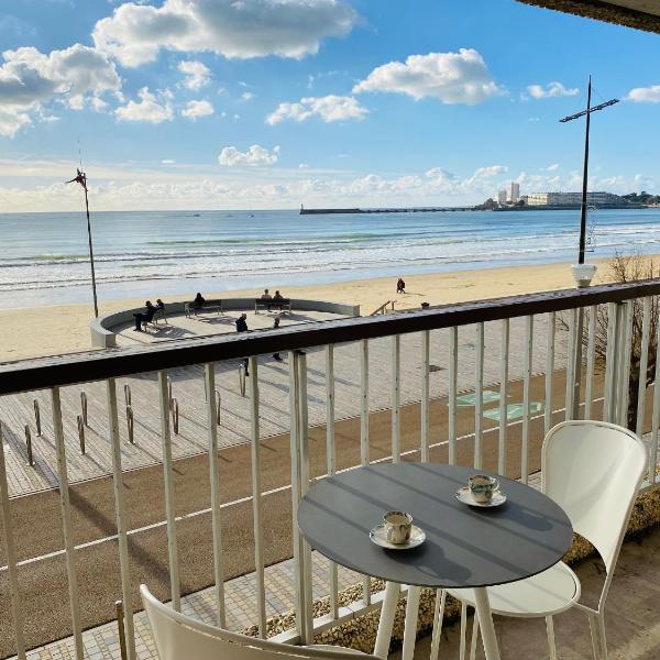 Appartement T2 avec Vue Mer, Accès Plage et Garage - Les Sables-d'Olonne - FR-1-92-690