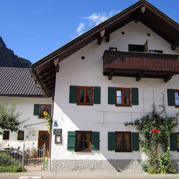 Gästehaus Unruh, ξενοδοχείο σε Oberammergau